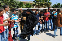  بالصور: مدرسة درور الثانوية في الرملة تحيي يوم التراث الفلسطيني